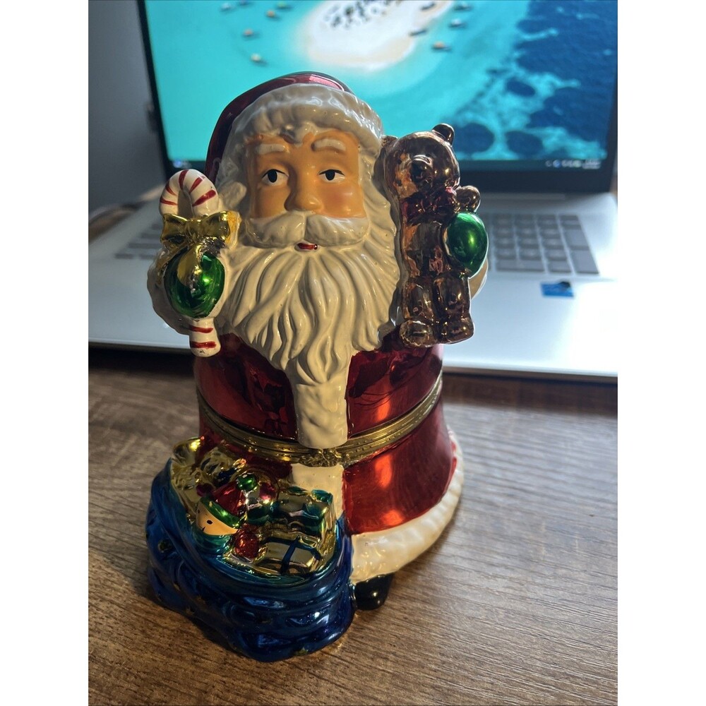 Mr Christmas Santa Music Box Vintage/Collectible